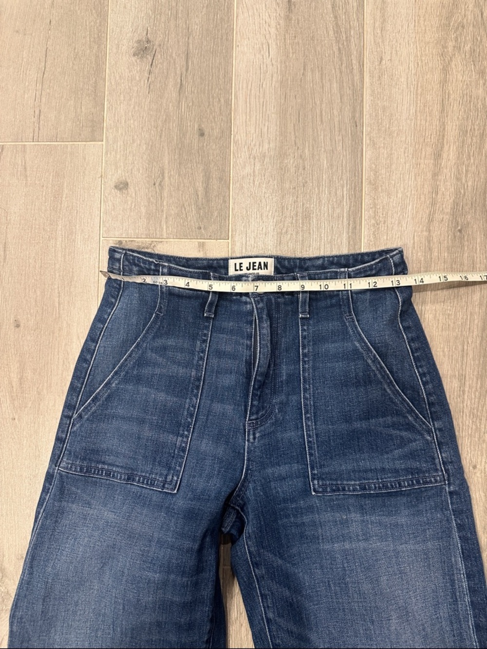 Le Jeans utility soft Barrel Jeans size 24 - Picture 11 of 12